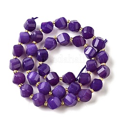 Нити бусин из натурального кварца окрашенные&nbsp;G-U023-A02-13