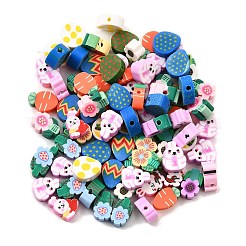 Пасхальная тематика нити из полимерной глины ручной работы&nbsp;CLAY-FP0001-17