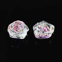 Гальванические стеклянные бусины&nbsp;EGLA-T021-19