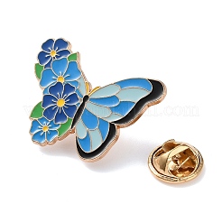Эмалевые булавки в виде бабочек и цветов JEWB-I054-02KCG-01
