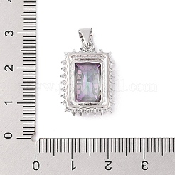 Стойки обшивки латунь микро проложить Циркон подвеску&nbsp;ZIRC-I066-06A-03