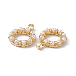 Латунные микро проложить кубического циркония подвески&nbsp;KK-B061-14G