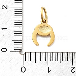 Подвески из нержавеющей стали 304 с эмалью&nbsp;STAS-L283-44G