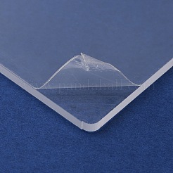 Настольные прозрачные акриловые памятные стойки для монет&nbsp;ODIS-WH0036-09