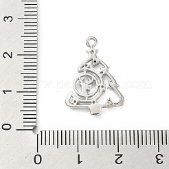 Pendentifs avec zircon cubiques à micro-pavés en laiton&nbsp;KK-H521-02A-P