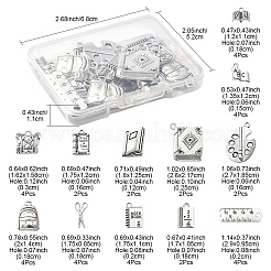 36шт 12 стильные подвески из сплава в тибетском стиле на День учителя&nbsp;TIBE-FS0003-28