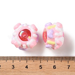 Непрозрачные акриловые бусины X1-ACRC-H001-01D