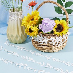 15 ярд кружевной вышивки полиэстеровыми лентами&nbsp;SRIB-GF0001-05