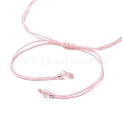 Регулируемые браслеты из нейлонового шнура с плетеными бусинами BJEW-MZ00168-05