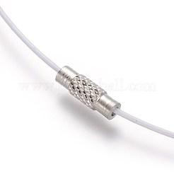Fil d'acier pour collier&nbsp;TWIR-SW005-W