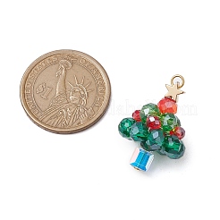 Стеклянные бусы подвески PALLOY-TA00172