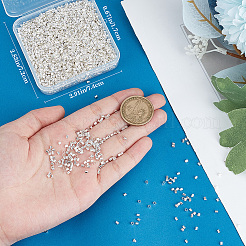 5000шт латунные обжимные бусины KK-BBC0015-75S