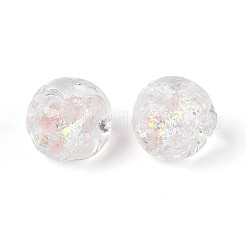 Fili di perline di lampwork in lamina fatti a mano&nbsp;FOIL-T008-04A