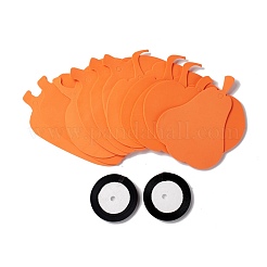 Kit di decorazioni per ciondoli zucca fai da te jack-o'-lantern&nbsp;DIY-P066-01