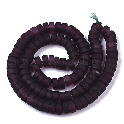 Fatti a mano perle di vetro smerigliato fili&nbsp;LAMP-T007-11B