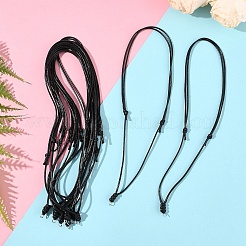 30шт регулируемый вощеный полиэстеровый шнур для изготовления ожерелья&nbsp;NJEW-YW00005