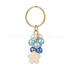 Брелок для ключей со стразами и стразами из сплава эмали KEYC-JKC00446