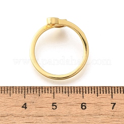 Латунные манжеты для женщин RJEW-U044-C