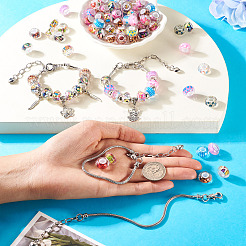 Наборы для изготовления европейских браслетов своими руками DIY-TA0012-17P