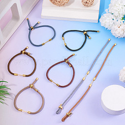 7шт 7-цветный плетеный нейлоновый шнур для изготовления браслета&nbsp;MAK-TA0001-31