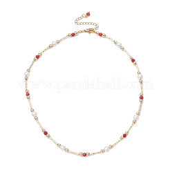 Malaisie naturel colliers de jade&nbsp;NJEW-JN05339-01