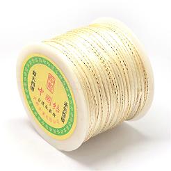 Металлические шнуры из бисера&nbsp;NWIR-R024-520