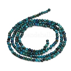 Natur Chrysokoll Perlen Stränge&nbsp;GG-CBA77FB-B12-2mm
