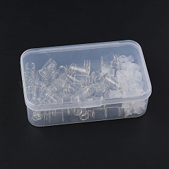 50шт стеклянная бутылка кулон украшение CON-YW0001-34