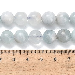 Природные Аквамарин бисер нитей&nbsp;G-F826-B01-10mm
