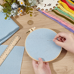 Льняная ткань&nbsp;DIY-WH0430-153A-04