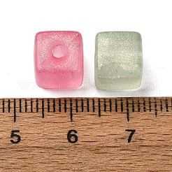 Светящиеся непрозрачные акриловые бусины&nbsp;OACR-G052-11A