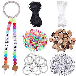 Kits de fabricación de llavero diy&nbsp;DIY-BM0002-39