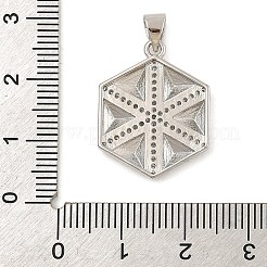 Латунные микро проложить кубического циркония подвески&nbsp;KK-U047-21P