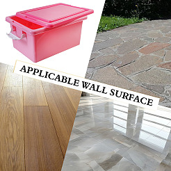 2 рулон 2 видов пластиковых двухсторонних клейких лент для фиксации ковров&nbsp;AJEW-ME0001-41