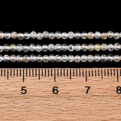 Бусины из натурального белого топаза G-RM241221-A9