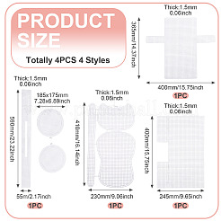 4 стили пластиковых сетчатых листов&nbsp;FIND-TA0006-66