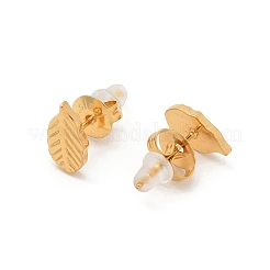 Pendientes de acero inoxidable 304 para mujer&nbsp;STAS-Z117-14G-03