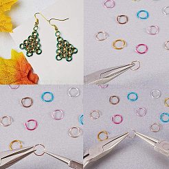 Алюминиевая проволока открыты кольца прыжок ALUM-PH0003-03-10mm-WH