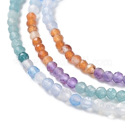 Природный агат бисер нитей G-P514-A05-01