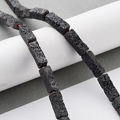 Бусы из натуральной лавы&nbsp;G-H303-C05