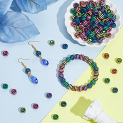 200 шт. окрашенные распылением акриловые европейские бусины&nbsp;SACR-PA0001-13