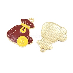 Ciondoli in lega smaltata a tema cowboy occidentale&nbsp;LS-ENAM-L056-01A-02