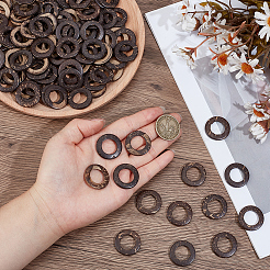 200 Stück Kokosnuss-Verbindungsringe&nbsp;COCO-SC0001-03