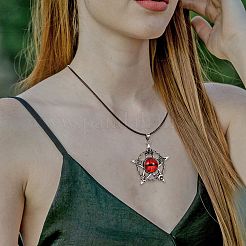 6шт 3 цвета стеклянные подвески&nbsp;FIND-SZ0003-01