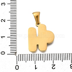 Подвески из нержавеющей стали 304 STAS-K297-01G-H