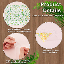 Акриловый шаблон для квилтинга&nbsp;AJEW-WH0332-68