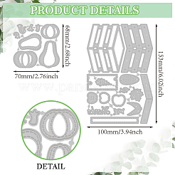 День благодарения трафареты для резки углеродистой стали DIY-WH0309-2207