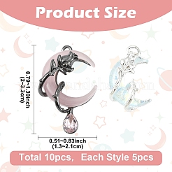 10 шт. 2 подвески из сплава смолы&nbsp;FIND-YW0011-44