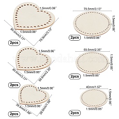 Днища деревянных корзин WOOD-GA0001-06