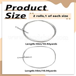 40м 2 вида круглой стальной проволоки&nbsp;TWIR-LP0001-15